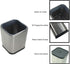 Flatware Holder Stainless Steel Small Utensil Crock - 4.6 Tall...