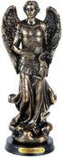 Pacific Giftware St. Gabriel Archangel Messenger from God Figurine 8 Inch Tall Wooden Base with Brass Name Plate...