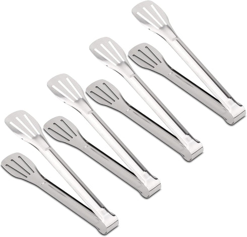 Serving Tongs Kitchen Tongs,Buffet Tongs, Stainless Steel Food Tong Serving Tong,9 inch?4 Pack)...