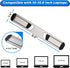 Laptop Riser for Desk – Aluminum Foldable Laptop Stand for 10”-16” Models Including MacBook, MacBook Air, iPad, HP and More – Self-Adhesive Portab...