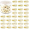 200 Pcs Natural White Cowrie Shells Bulk - 16-18mm No Holes Whole Seashells for Jewelry Making, Wedding Decor, Crafts, Beach Party Supplies (Small...