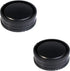 E-Mount Body Cap Rear Lens Cap Replacement for Sony A6000 A6100 A6300 A6400 A6500 A6600 A5100 A1 A7C A7 III II A7R IV III II A7S III II A9 NEX-6 R...