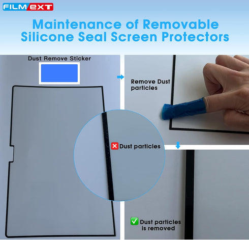FILMEXT Macbook Pro 16 inch Screen Protector M4 M3 M2 M1 2024-2021 Model A3403 A3186 A2991 A2780 A2485,Bubble Free Blue Light Screen Filter for Ma...