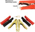 Jumper Cable Battery Clamps Crocodile Clamp Pure Copper 100A/800A/1500A Car Battery Charger Clamps Power Replacement Battery Alligator Clips Jumpe...
