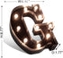 Led Marquee Letter Lights Newly Design Light up Letters for Events Wedding Party Birthday Home Bar DIY Decoration-G...