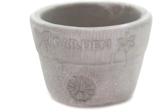 Home & Garden Garden Pot Cement Herbs Succulents 11829...