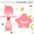 Nooli Baby Silverware Baby Fork Toddler Forks Toddler Utensils, BPA Phthalates-Free, Dishwasher and Sterilizer Safe, Pink - Kids Silverware...