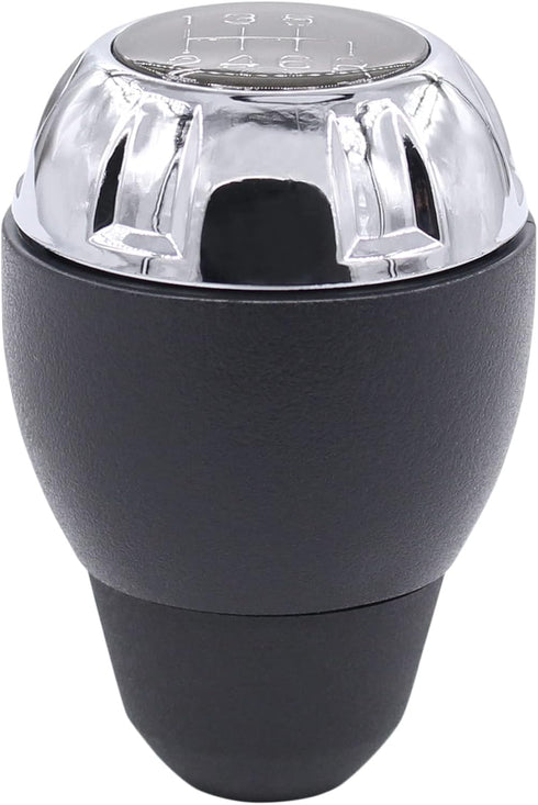 NewYall 6 Speed Manual Transmission Chrome Gear Shift Knob for Jeep Wrangler JK 2007-2018 Gear Shifter 68085312AB 68085312AA...
