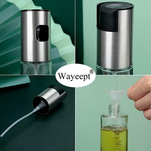 Olive Oil Sprayer for Cooking Oil Spritzer Mister for Air Fryer Canola Vinegar Vegetable Oil Portable Mini Bottle Kitchen Gadgets for BBQ/Pan/Sala...
