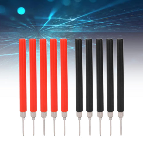5PCS Red and Black Multimeter Probe Test Pin, Test Probe Pin for Circuit...