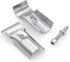 6 Sets of Panel T Clamps,Fine Pipe Connector Pipe Clamps,End Clamps,for "T" Clamps Into Pipe Fence Reinforcement (Applicable OD 1" or 25MM or 3/4"...