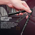 GOOD WORKER Practice Butterfly Knife – Butterfly Trainer – Black Butterfly Knives NOT Real NOT Sharp Blade – Black Dull Trick Butterfly – Butter F...
