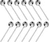 12-Piece Stainless Steel Espresso Spoons, Mini Teaspoons Set for Coffee Sugar Dessert Cake Ice Cream Soup Antipasto Cappuccino, 5.24 Inch Stirring...