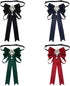 Women Bowknot Rhinestone Ribbon Bow Brooch Pre-Tied Neck Tie Party Wedding Christmas Gifts Ceremony...