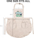 Fairy's Gift Funny Cooking Aprons for Women, Embroidered Womens Apron, Cute Kitchen Apron for Cooking Baking - Mothers Day, Birthday Cooking Gifts...