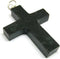 CRYSTALMIRACLE Beautiful Black Tourmaline Gemstone Single Cross Pendant crystal Healing Fashion Jewelry Men Women Gift handcrafted...