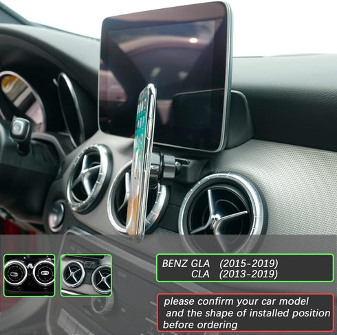 Car Phone Holder fit for Mercedes-Benz GLA-Class,Air Vent Phone Mount fit for GLA-Class 2015-2020,CLA-Class 2014-2019,Custom fit Magnetic Phone Ho...