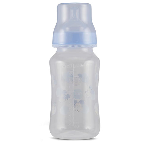 Disney Mickey Mouse Baby Bottles 11 oz for Boys or Girls | 2 Pack of Infant Hourglass Shaped Bottles with cover for Newborns and All Babies | BPA-...