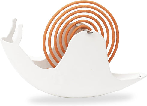 Snail Mosquito Coil Holder Iron Metal Fireproof Incense Burner Bracket,Animal Mosquito Incense Coil Holder Hanging Coil Rack for Home Office Bedro...