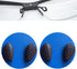 Eyeglasses Nose Pads,BEHLINE 2 Pairs Soft Silicone Nose Pads Push-in Nose Piece Replacement for Glasses Eyeglasses Sunglasses and Eyewear(Black)...