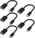USB C to USB Adapter 5 Pack, USB Type C Male to USB Female OTG Cable, Adapter for iPhone 15 Pro Max iPad MacBook Pro/Air 2023 2022 M1 M2 Galaxy S2...