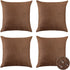OTOSTAR Pack of 4 Outdoor Waterproof Throw Pillow Covers 16x16 Inch Garden Decorative Pillow Covers Cushion Sham Pillowcase Shell Patio Cushion Ca...