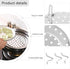 Steamer Rack, 10.2 Inch Stainless Steel Steamer Rack Steam Tray with Removable Legs, Pressure Cooker Canner Round Pot Steaming Tray for Steamers C...