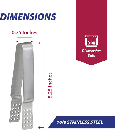 HIC Kitchen Tea Bag Squeezer, 18/8 Stainless Steel...