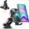 X5 Motorized Qi Car Mount - 15W/7.5W Wireless Charging, Auto Sensing Clamping, Windshield & Air Vent | iPhone, Android & Galaxy Smartphones (No Ca...