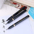 Maxmartt 3 Pcs Ink Pen Artist 3 Size Calligraphy Pen for Writing Drawing Chinese Japanese Calligraphy Shodo Brush Ink Pen Fineliner Pens Calligrap...