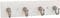 Franklin Brass Key Tidy (2-Pack) Pure White Key Holder 7" Wall Mount Key Rack 4 Key Hooks for Wall, Hallway, Entry Small Keychain Rail Organizer B...