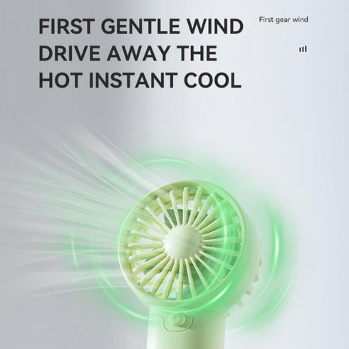 AAA Battery Powered on Fan Small Portable Battery Powered Fans with 1Speeds, 5'' Quiet Personal Fan for Bed, Camping, Outdoor,Wireless Desk Fan?No...