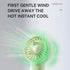 AAA Battery Powered on Fan Small Portable Battery Powered Fans with 1Speeds, 5'' Quiet Personal Fan for Bed, Camping, Outdoor,Wireless Desk Fan?No...