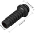 uxcell 10pcs 5mm Inner Dia PVC Strain Relief Cord Boot Protector Power Tool Hose Black...