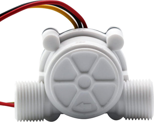 DIGITEN G3/8 Water Flow Sensor Witch, Hall Effect Flowmeter Liquid Fluid Meter Sensor Switch Flowmeter Meter 0.3-10L/min...