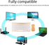 Wireless Keyboard and Mouse Combo, Compact Wireless Keyboard and Mouse Set, Ultra Thin Waterproof Keyboard Power Saving USB Mouse Set, for Compute...