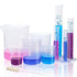 APLANET Plastic Graduated Cylinders and Beakers, 10ml, 25ml, 50ml, 100ml Cylinders with 50ml, 100ml, 250ml, 500ml, 1000ml Beakers and 1 Tube Brush...