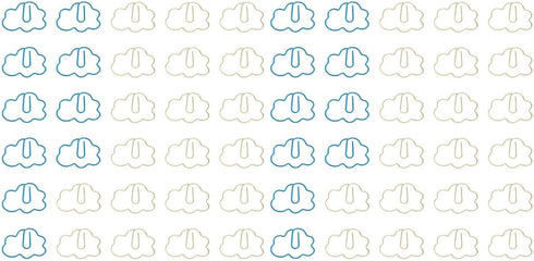 Operitacx 60 Pcs Paper Clip Metal Memo Clips Kids Birthday Bag Filler Paper Clamps Cloud Shaped Bookmark Decorative Page Marker Document Clips Min...