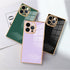 SAKUULO for iPhone 13 Pro Case Cute Plating Gold Case for Women Girls Soft TPU Shockproof Raised Full Camera Protection Electroplate Bumper Cover ...