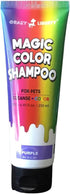 Magic Color Shampoos (Purple). Semi-Permanent Pet Hair Coloring Shampoo, Safe and Gentle Ammonia and Paraben Free Hair Dye Shampoo, Non-Toxic Colo...
