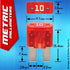 Micro2 APT ATR 50 Piece Automotive Car Fuse Assortment Glove Box Set (49 Micro 2 Blade Fuses + Fuse Puller) 5A 7.5A 10A 15A 20A 25A 30A...