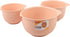GLAD Mixing Bowls with Pour Spout| Nesting Design Saves Space | Non-Slip, BPA Free, Dishwasher Safe Plastic | Kitchen Cooking and Baking Supplies,...