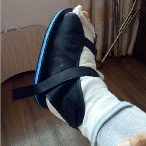 Cast Shoe Foot Fracture Support Open Toe Plaster Cast Boot Post Op Shoe Toe Valgus Surgical Fixed Gypsum Shoe Walking Boot for Foot Injuries Stabl...