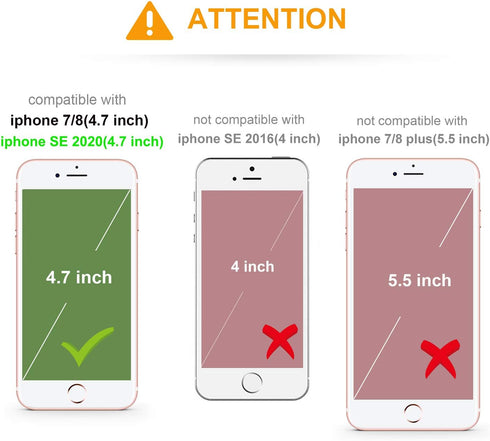 Vaburs Wallet Case for iPhone SE(2022) 5G/SE(2020)/7/8 with Card Holder, Embossed Butterfly Premium PU Leather Double Magnetic Buttons Flip Shockp...