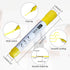 Bright Yellow Markers Easy Clean Dry Erase Markers for Black Glass Board, 2-in-1 Reversible Dual Tip - Bullet & Fine, Easy Grip Kids Liquid Chalk ...