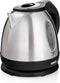 Moss & Stone 1.2L Stainless Steel Small Electric Kettle, Cordless 1500w Fast Boiling Pot, Portable Hot Water Electric Tea Kettle With Boil Dry Pro...