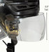 TronX S30 Straight-Cut Hockey Helmet Clear Visor (Anti-Scratch/Anti-Fog) CE Certified...