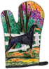Caroline's Treasures SS8428OVMT Doberman Oven Mitt Heat Resistant Thick Oven Mitt for Hot Pans and Oven, Kitchen Mitt Protect Hands, Cooking Bakin...