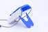 O2COOL Deluxe Necklace Fan | Battery Powered, Hands-Free Personal Cooling Fan w/Adjustable Lanyard, Table Top Stand + Wearable Clip - Dark Blue (2...