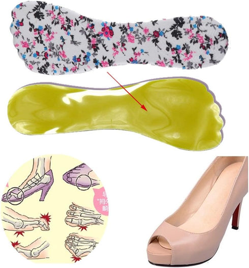 Bringsine Velvety Insole Gel Shoe Insoles for Women High Heels Provide Heel Pain Relief, Comfortable Heel Inserts, Plantar Fasciitis, Heel Spurs, ...